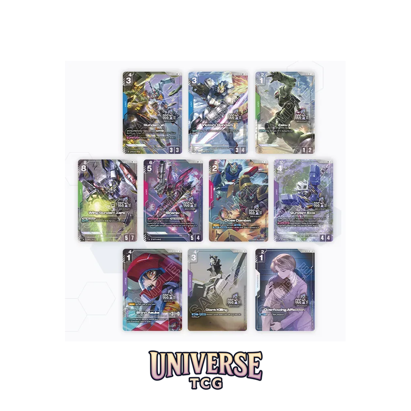 Gundam Card Game 1st Anniversary Set: Everything Inside + Pre-Order Guide