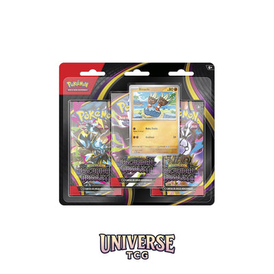 Pokémon TCG Mega Evolution Oscuridad Absoluta 3-Pack Blister - Spanish