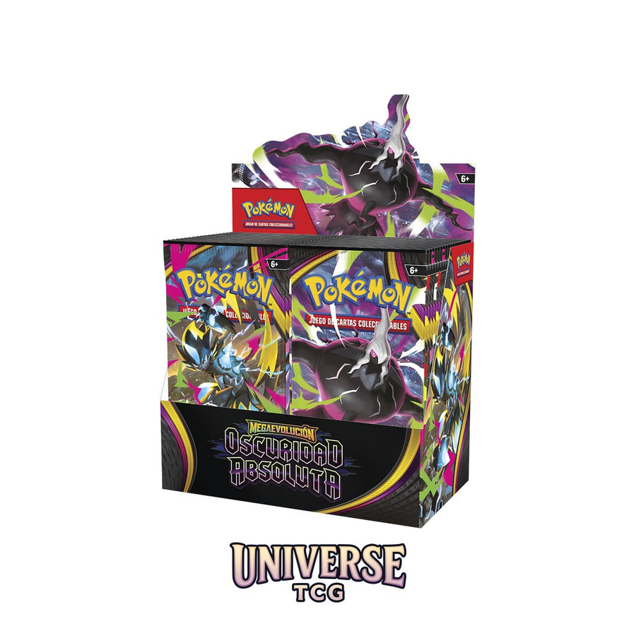 Pokémon TCG Mega Evolution Oscuridad Absoluta Booster Display Box (36 Packs) - Spanish