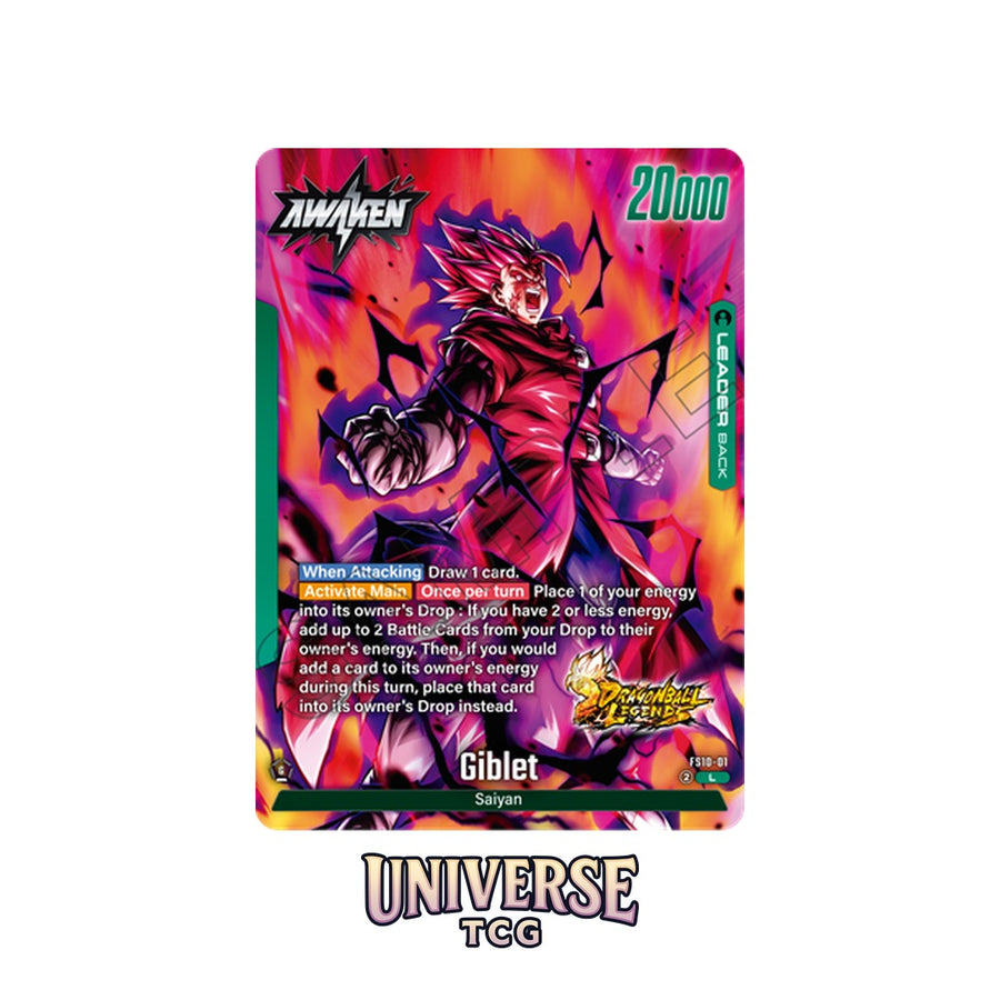 Dragon Ball Fusion World FS10 Starter Deck Giblet - English