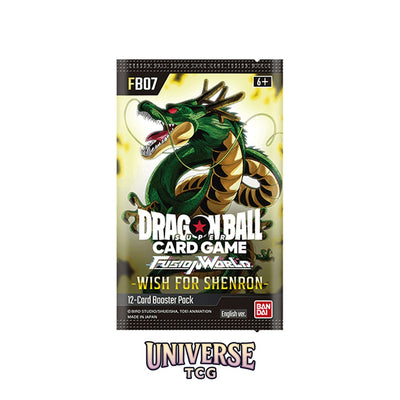 Dragon Ball Fusion World FB07 Booster Box Wish for Shenron - English
