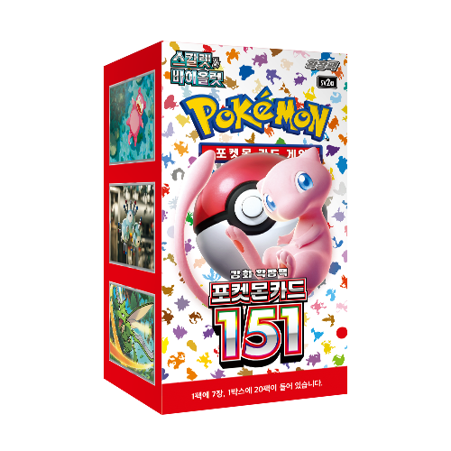 Pokémon TCG Pokémon Card 151 (SV2a) Enhanced Expansion Box – Coreano