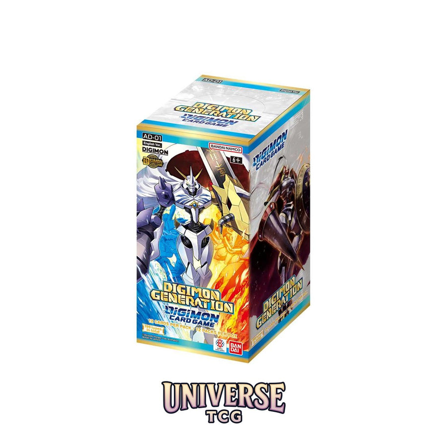 Digimon Card Game AD01 Advanced Booster DIGIMON GENERATION Reprint - English
