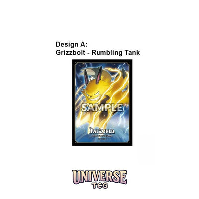 Card Sleeves Vol. 1 Palworld OFFICIAL CARD GAME - Grizzbolt – Rumbling Tank