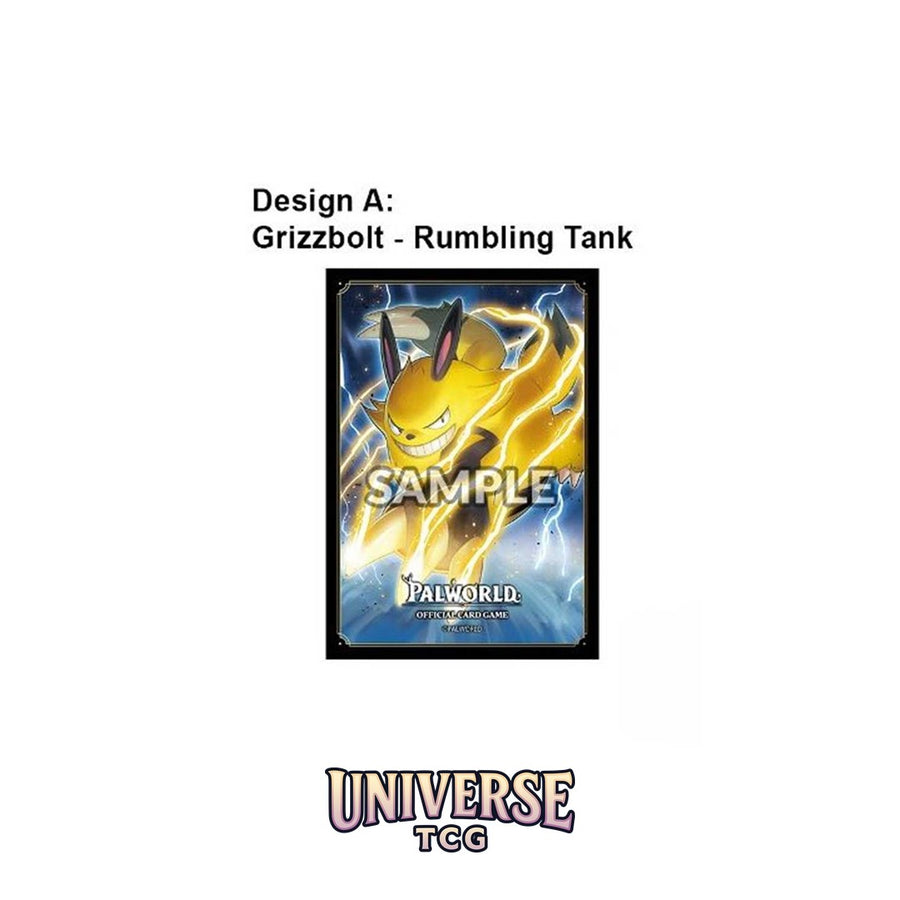 Card Sleeves Vol. 1 Palworld OFFICIAL CARD GAME - Grizzbolt – Rumbling Tank