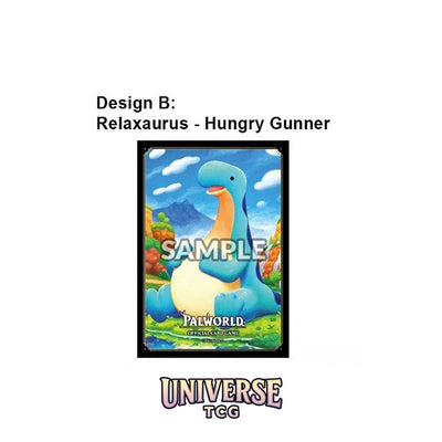 Card Sleeves Vol. 1 Palworld OFFICIAL CARD GAME - Relaxaurus – Hungry Gunner