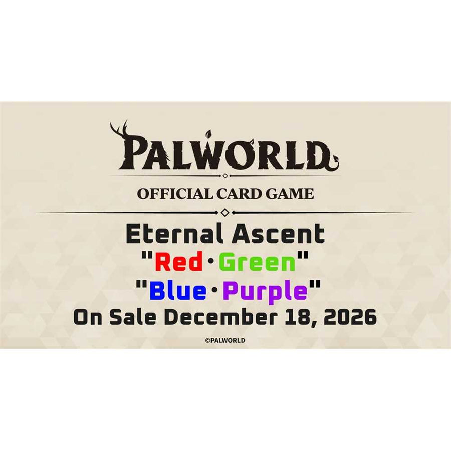 Palworld TD03 "Eternal Ascent" Trial Deck (Red / Green) – ENG