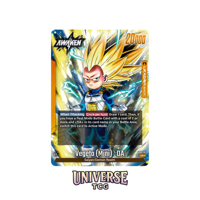 Dragon Ball Fusion World FS08 Starter Deck Vegeta Super Saiyan 3 - English