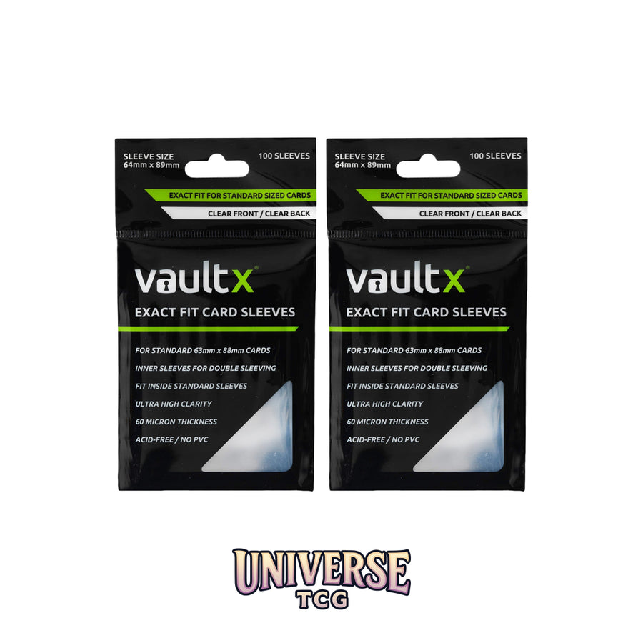 vault x exact fit trading card sleeves Vault X Exact Fit Inner Sleeves Review Double Sleeved