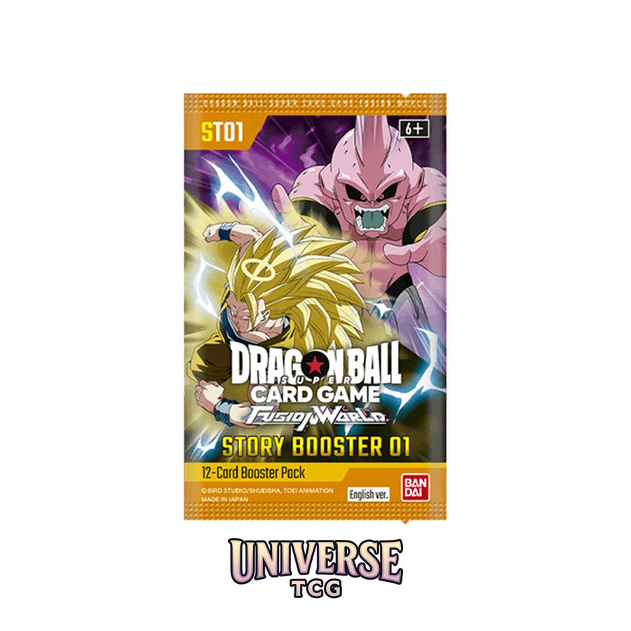 Dragon Ball Fusion World ST01 Booster Pack Story Booster 01