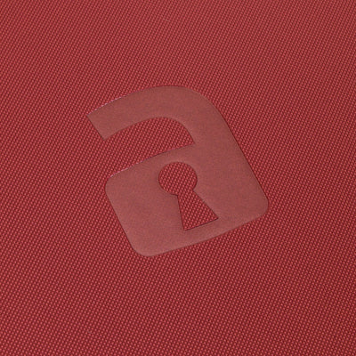 12-Pocket Exo-Tec® Zip Binder Metallic Red