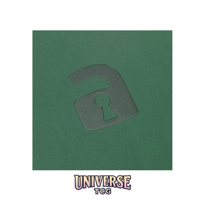 12-Pocket Exo-Tec Zip Binder Metallic Green