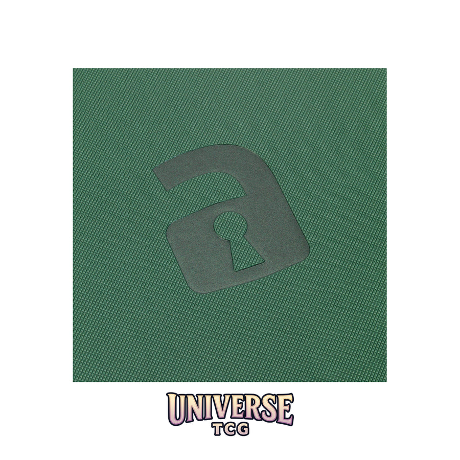 12-Pocket Exo-Tec Zip Binder Metallic Green