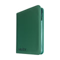 9-Pocket Exo-Tec® Zip Binder Metallic Green