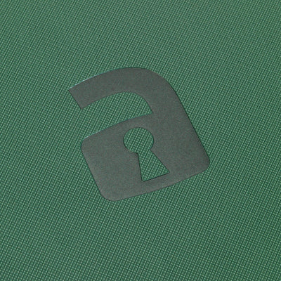 9-Pocket Exo-Tec® Zip Binder Metallic Green