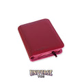 4-Pocket Exo-Tec® Zip Binder Metallic Red