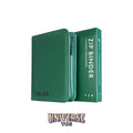 4-Pocket Exo-Tec® Zip Binder Metallic Green