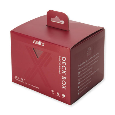 Exo-Tec® Sideloading Deck Box 100+ Metallic Red
