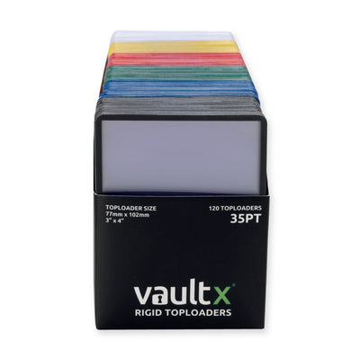 Seamless Rigid Toploaders 35pt (Colours)