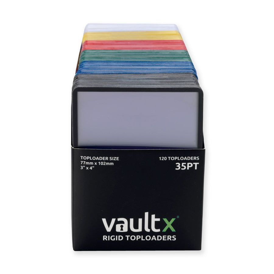 Seamless Rigid Toploaders 35pt (Colours)