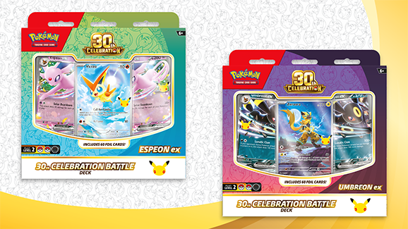 Pokémon TCG: Mazo de Combate Celebración 30.º (Umbreon ex) – Español