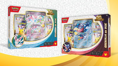 Pokémon TCG: Caja ex Celebración 30.º (Sylveon ex) – Español