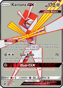 Kartana GX - Crimson Invasion (Ultra Rare) [CIN-106]