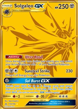 Solgaleo GX - Ultra Prism (Secret Rare) [UPR-173]