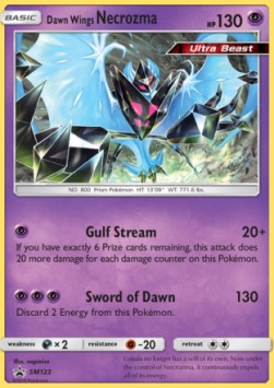 Dawn Wings Necrozma - SM Black Star Promos (Promo) [SM-123]