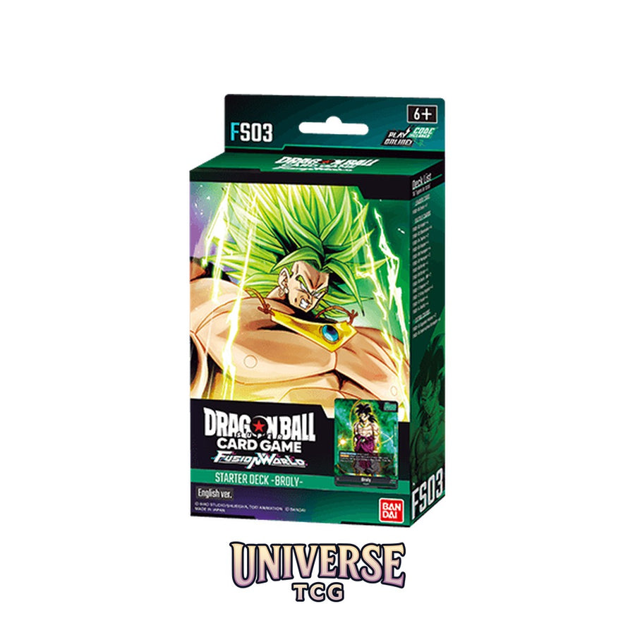 Dragon Ball Fusion World FS03 Starter Deck Broly - English