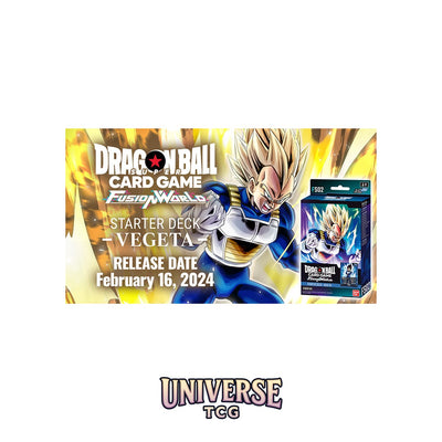 Dragon Ball Fusion World FS02 Starter Deck Vegeta - English