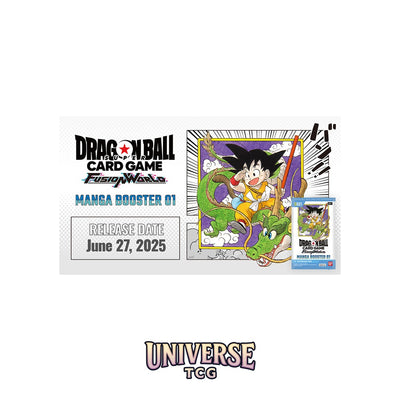 Dragon Ball Fusion World SB01 Booster Box Manga Booster 01 - English