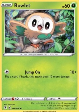 Rowlet - Astral Radiance (Common) [ASR-019]