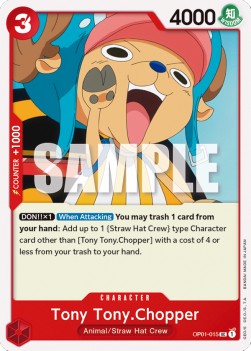 Tony Tony.Chopper (OP01-015) - Romance Dawn (Uncommon) [OP01-015]