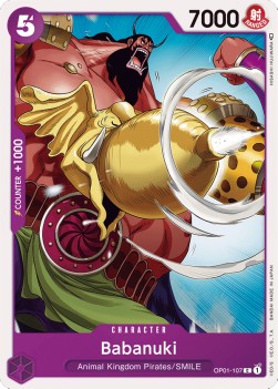 Babanuki (OP01-107) - Romance Dawn (Common) [OP01-107]