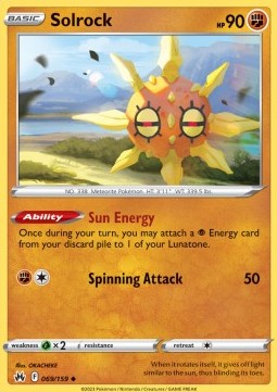 Solrock - Crown Zenith (Uncommon) [CRZ-069]