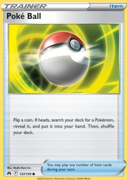 Poké Ball - Crown Zenith (Common) [CRZ-137]