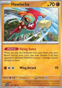 Hawlucha - Scarlet & Violet (Rare) [SVI-118]