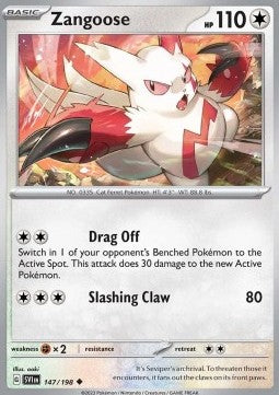 Zangoose - Scarlet & Violet (Uncommon) [SVI-147]