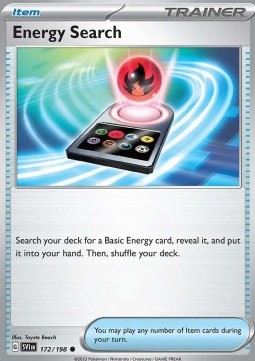 Energy Search - Scarlet & Violet (Common) [SVI-172]
