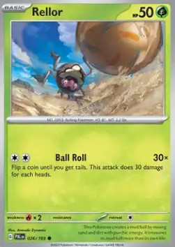 Rellor - Paldea Evolved (Common) [PAL-026]