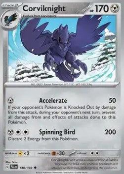 Corviknight - Paldea Evolved (Uncommon) [PAL-148]