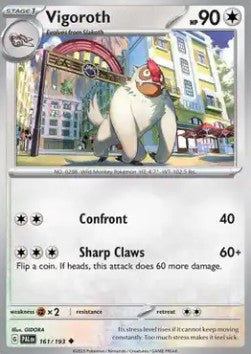 Vigoroth - Paldea Evolved (Uncommon) [PAL-161]
