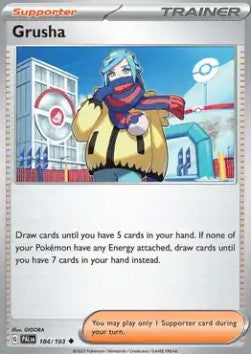 Grusha - Paldea Evolved (Uncommon) [PAL-184]