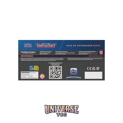 Pokémon TCG: Caos Creciente Elite Trainer Box (Spanish)