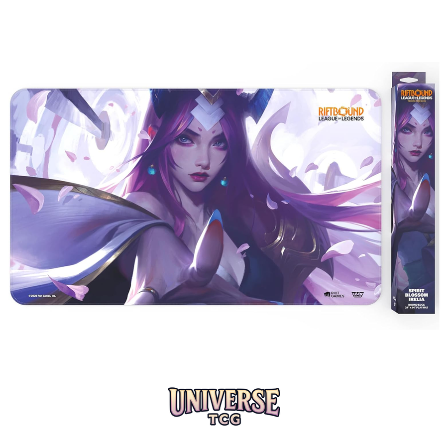 Riftbound Playmat: Irelia - Spiritforged Spirit Blossom