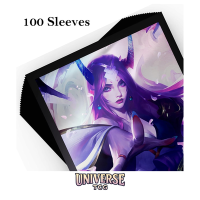 Riftbound: LoL – Irelia Art Sleeves 100ct – Spiritforged: Spirit Blossom