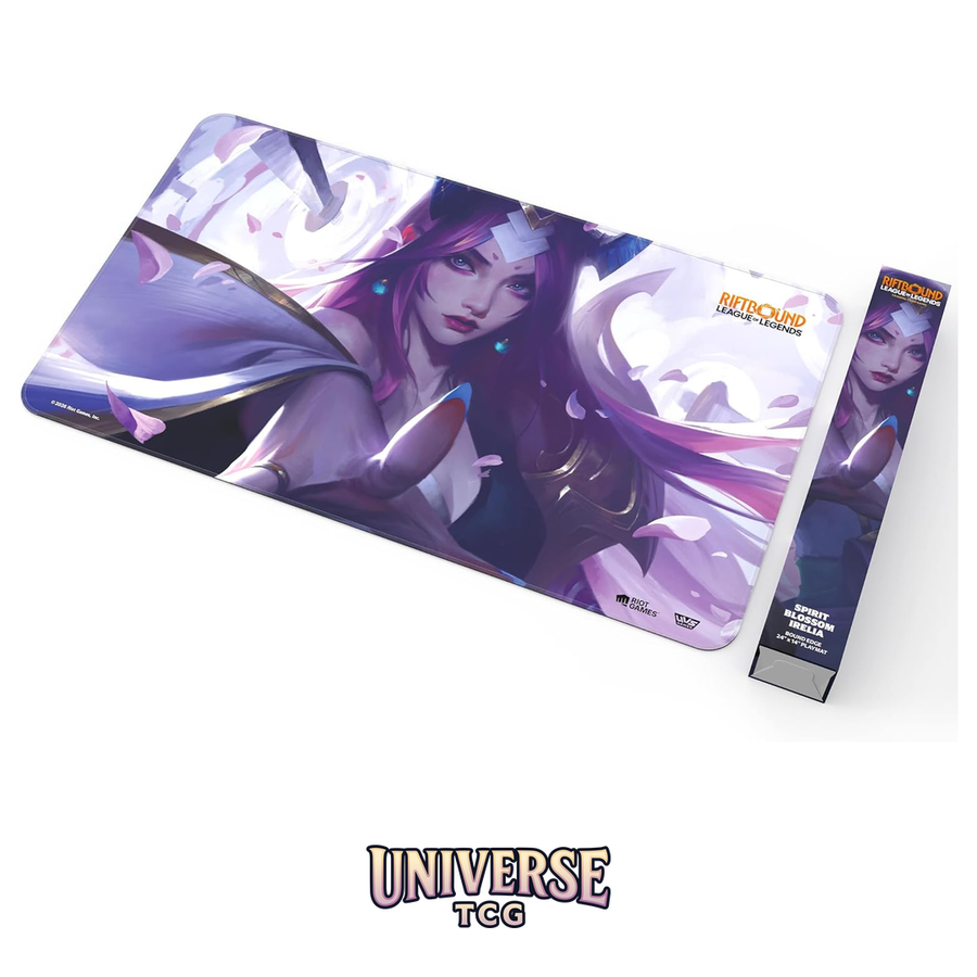 Riftbound Playmat: Irelia - Spiritforged Spirit Blossom