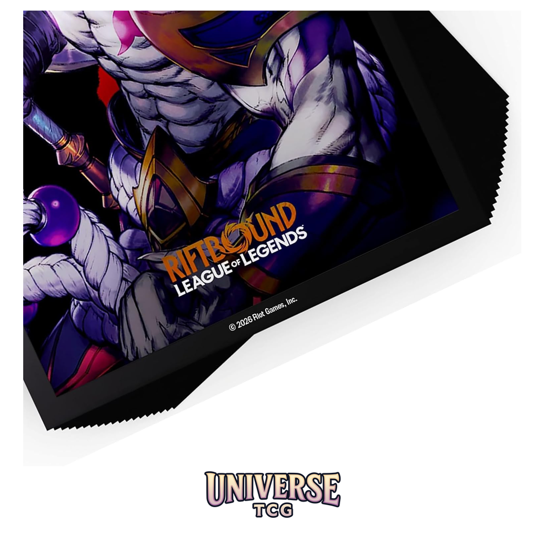 Riftbound: League of Legends – Art Sleeves: Darius – 100ct Card Protectors – Spiritforged: Spirit Blossom (English)