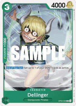 Dellinger (OP04-029) - Kingdoms of Intrigue (Common) [OP04-029]